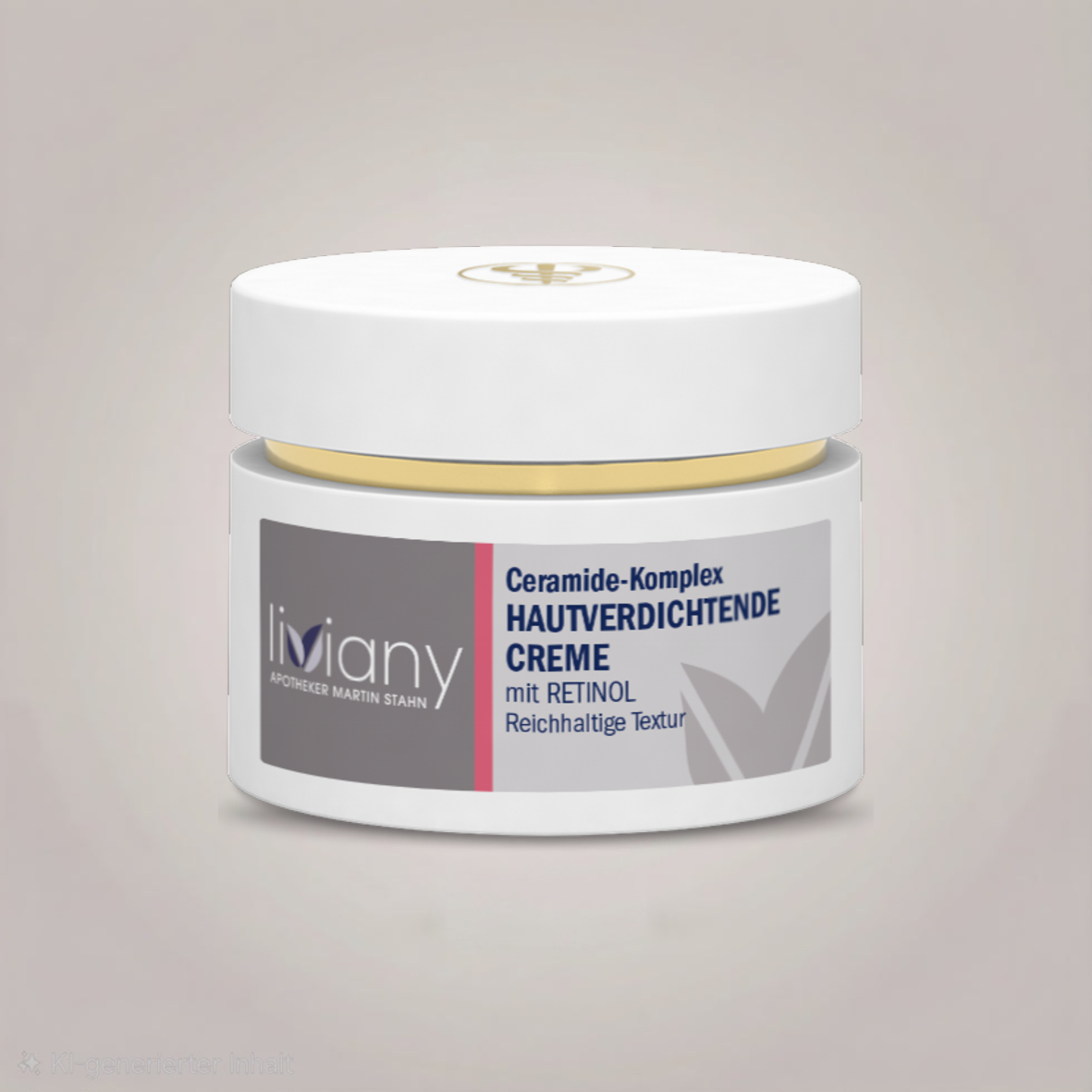 Ceramide-Komplex - HAUTVERDICHTENDE CREME - Reichhaltige Textur