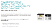 Premium OSMOTISCHE CREME LEICHTE TEXTUR - globale Anti-Aging Pflege